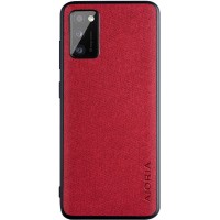 Чехол AIORIA Textile PC+TPU для Samsung Galaxy A41 Червоний (8625)