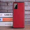 Чехол AIORIA Textile PC+TPU для Samsung Galaxy A41 Красный (8625)