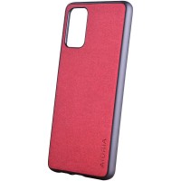Чехол AIORIA Textile PC+TPU для Samsung Galaxy S20 Красный (8629)