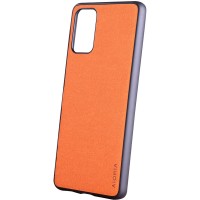 Чехол AIORIA Textile PC+TPU для Samsung Galaxy S20+ Оранжевый (8638)