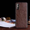 Кожаный чехол PU Retro classic для Xiaomi Redmi 9A Коричневый (8654)