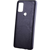 Кожаный чехол PU Retro classic для Samsung Galaxy A21s Чорний (8677)