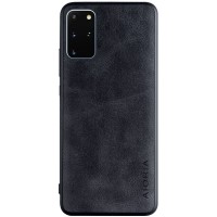 Кожаный чехол AIORIA Vintage для Samsung Galaxy S20+ Черный (8738)