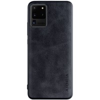 Кожаный чехол AIORIA Vintage для Samsung Galaxy S20 Ultra Черный (8734)