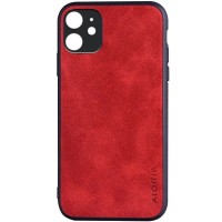 Кожаный чехол AIORIA Vintage для Apple iPhone 11 (6.1'') Красный (8707)