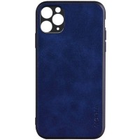 Кожаный чехол AIORIA Vintage для Apple iPhone 11 Pro Max (6.5'') Синий (8712)