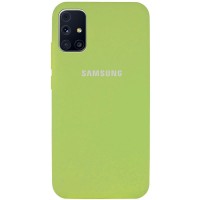 Чехол Silicone Cover Full Protective (AA) для Samsung Galaxy M31s М'ятний (8769)