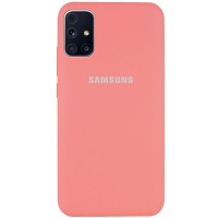 Чехол Silicone Cover Full Protective (AA) для Samsung Galaxy M31s Персиковий (8770)