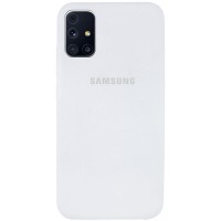 Чехол Silicone Cover Full Protective (AA) для Samsung Galaxy M31s Білий (8765)
