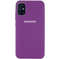 Чехол Silicone Cover Full Protective (AA) для Samsung Galaxy M31s Фіолетовий (8778)