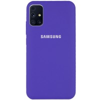 Чехол Silicone Cover Full Protective (AA) для Samsung Galaxy M31s Фіолетовий (8779)