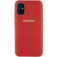 Чехол Silicone Cover Full Protective (AA) для Samsung Galaxy M31s Червоний (31013)