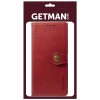 Кожаный чехол книжка GETMAN Gallant (PU) для Samsung Galaxy M31s Червоний (8787)