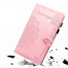Кожаный чехол (книжка) Art Case с визитницей для Samsung Galaxy Tab S7+ Рожевий (8791)