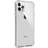 Чехол TPU+PC Full Body с защитой 360 для Apple iPhone 12 Pro / 12 (6.1'') Прозрачный (18287)