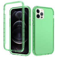 Чехол TPU+PC Full Body с защитой 360 для Apple iPhone 12 Pro / 12 (6.1'') Зелёный (19240)