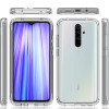 Чехол TPU+PC Full Body с защитой 360 для Xiaomi Redmi 9 Прозорий (8826)