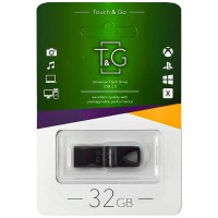 Флеш-драйв USB Flash Drive T&G 117 Metal Series 32GB Чорний (14469)