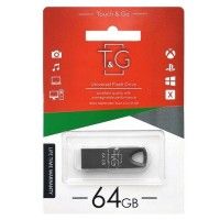 Флеш-драйв USB Flash Drive T&G 117 Metal Series 64GB Чорний (47376)