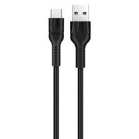 Дата кабель Hoco U31 ''Benay'' USB to Type-C (1m) Черный (14288)