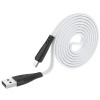 Дата кабель Hoco X42 ''Soft Silicone'' USB to MicroUSB (1m) Білий (14303)