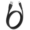 Дата кабель Hoco X42 ''Soft Silicone'' USB to MicroUSB (1m) Черный (14304)