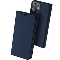 Чехол-книжка Dux Ducis с карманом для визиток для Apple iPhone 12 mini (5.4'') Синій (8882)