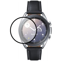 Полимерная пленка 3D (full glue) (тех.пак) для Galaxy Watch 3 41mm Черный (24224)