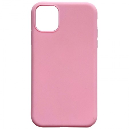 Силиконовый чехол Candy для Apple iPhone 12 Pro Max (6.7'') Розовый (8906)