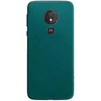 Силиконовый чехол Candy для Motorola Moto G7 Power Зелёный (8928)