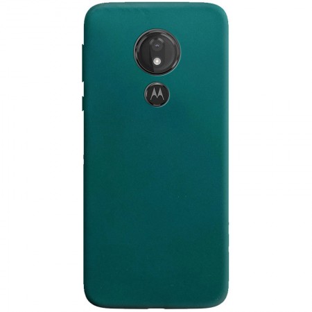 Силиконовый чехол Candy для Motorola Moto G7 Power Зелений (8928)