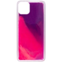 Неоновый чехол Neon Sand glow in the dark для Apple iPhone 12 mini (5.4'') Фиолетовый (9052)