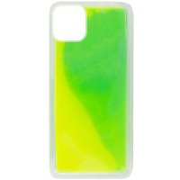 Неоновый чехол Neon Sand glow in the dark для Apple iPhone 12 mini (5.4'') Зелений (9048)