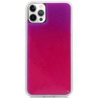Неоновый чехол Neon Sand glow in the dark для Apple iPhone 12 Pro Max (6.7'') Фиолетовый (9060)