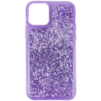 TPU+PC чехол Sparkle (glitter) для Apple iPhone 12 mini (5.4'') Фіолетовий (9065)