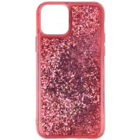 TPU+PC чехол Sparkle (glitter) для Apple iPhone 12 Pro / 12 (6.1'') Червоний (9075)