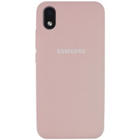 Чехол Silicone Cover Full Protective (AA) для Samsung Galaxy M01 Core / A01 Core Рожевий (9083)