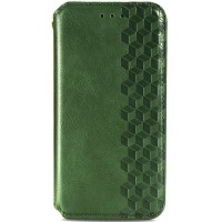 Кожаный чехол книжка GETMAN Cubic (PU) для ZTE Blade 20 Smart Зелений (31014)