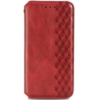 Кожаный чехол книжка GETMAN Cubic (PU) для Samsung Galaxy S20 FE Червоний (9125)