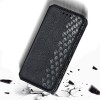 Кожаный чехол книжка GETMAN Cubic (PU) для Samsung Galaxy S20 FE Черный (9122)