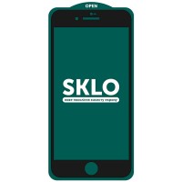 Защитное стекло SKLO 5D (full glue) (тех.пак) для Apple iPhone 7 plus / 8 plus (5.5'') Чорний (20686)