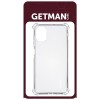 TPU чехол GETMAN Ease logo усиленные углы для Samsung Galaxy M51 Прозорий (9143)