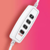 Кольцевая LED-лампа для селфи Usams US-ZB120 Білий (14340)