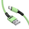 Дата кабель USAMS US-SJ436 U52 USB to Type-C (1m) Зелений (21231)
