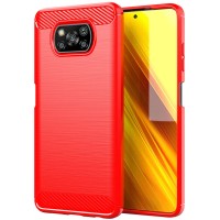 TPU чехол Slim Series для Xiaomi Poco X3 NFC Красный (9164)