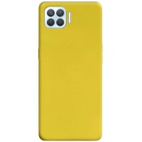 Силиконовый чехол Candy для Oppo A73 Желтый (9215)