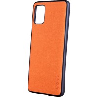 Чехол AIORIA Textile PC+TPU для Samsung Galaxy M51 Оранжевый (9275)