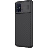 Карбоновая накладка Nillkin Camshield (шторка на камеру) для Samsung Galaxy M31s Черный (12659)