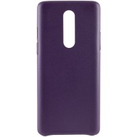 Кожаный чехол AHIMSA PU Leather Case (A) для OnePlus 8 Фіолетовий (9292)