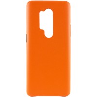 Кожаный чехол AHIMSA PU Leather Case (A) для OnePlus 8 Pro Помаранчевий (9296)